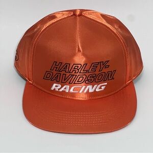 Harley Davidson Racing Snapback Flat‎ Bill Cap